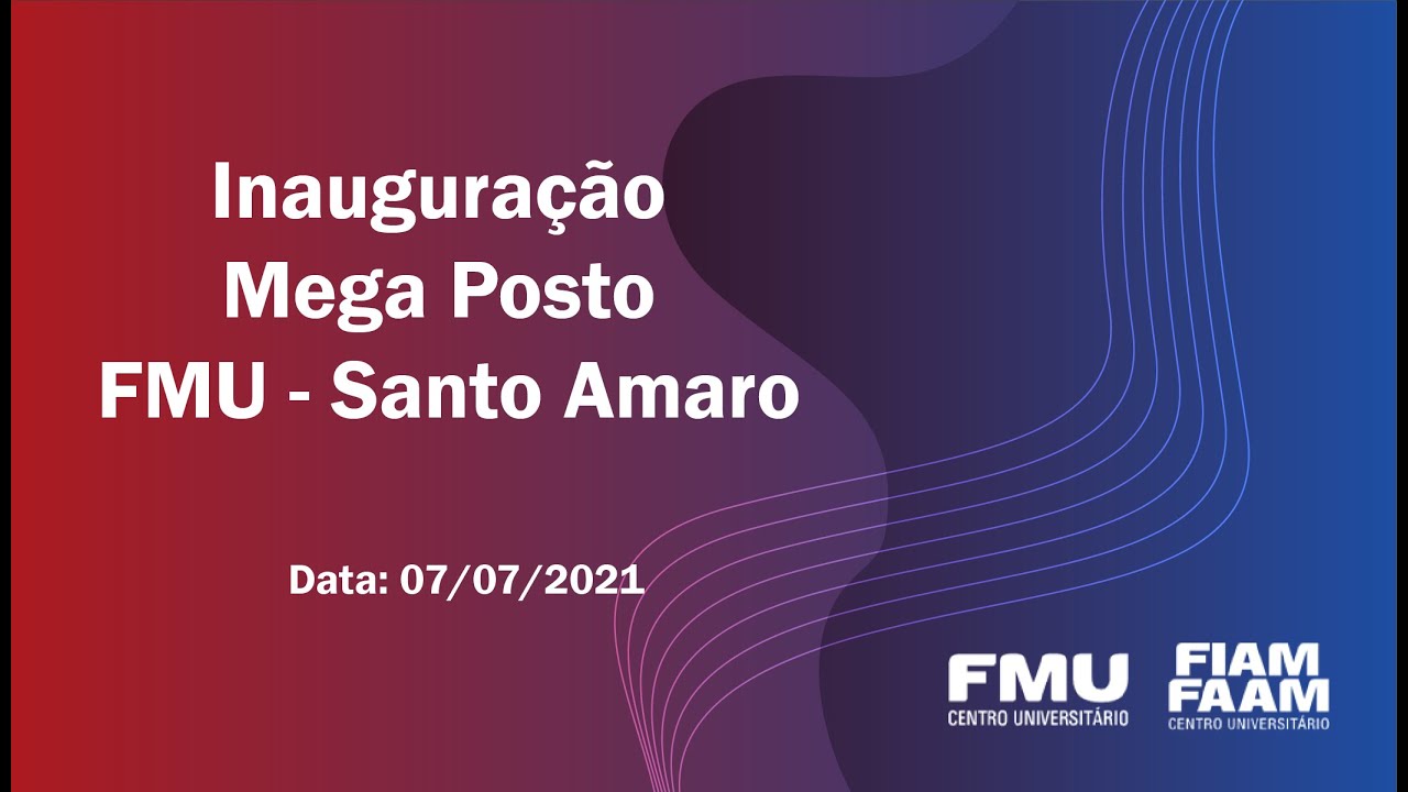 INAUGURAÇÃO DO MEGA POSTO FMU - SANTO AMARO