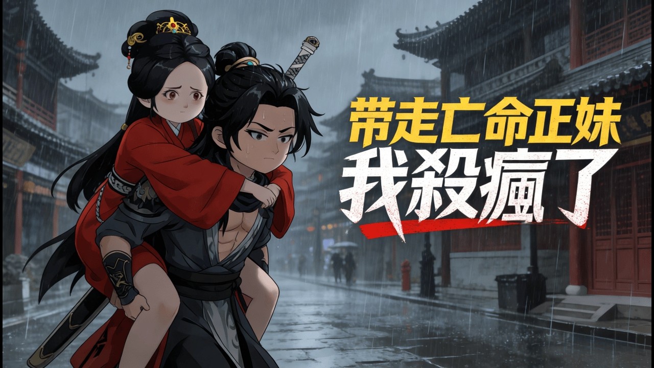 一口氣看完 《帶走亡命正妹，我殺瘋了》隨手救下的女病患竟然是前朝遺孤？為了守護正妹的傳家寶，瞎子密探重出江湖，一人單挑整個宦官集團！