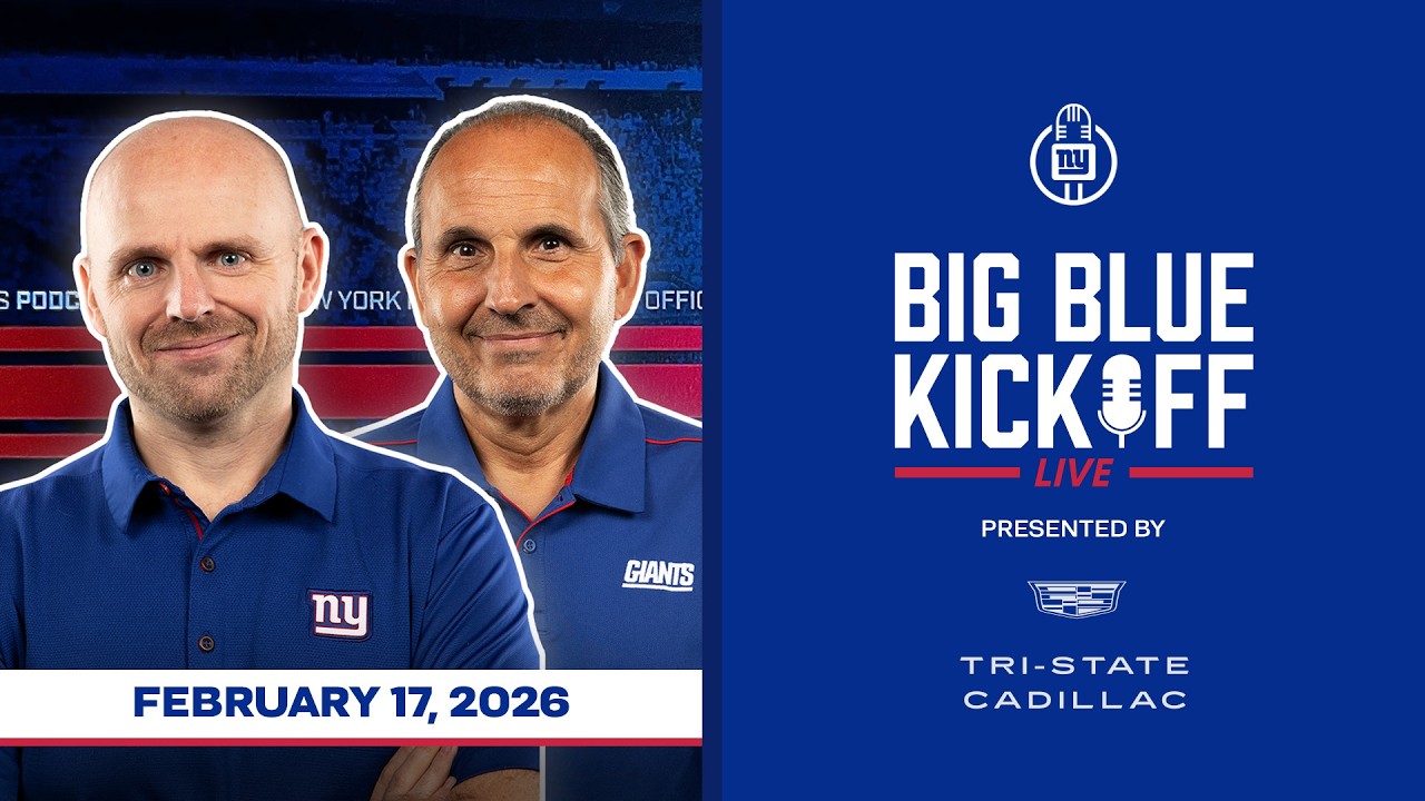 February 17, 2026 | Big Blue Kickoff Live | New York Giants