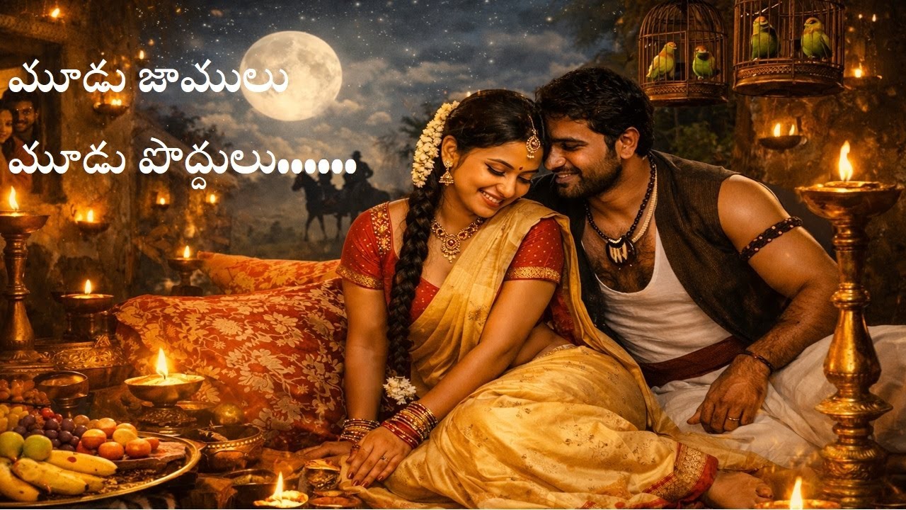 మూడు జాములు మూడు పొద్దులుTelanganaFolkSong, #TelanganaRomanticSong, #FolkLoveSong, #JamuRatri,