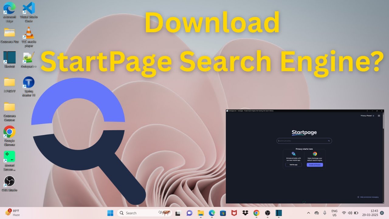 How to Download StartPage in Windows 11?
