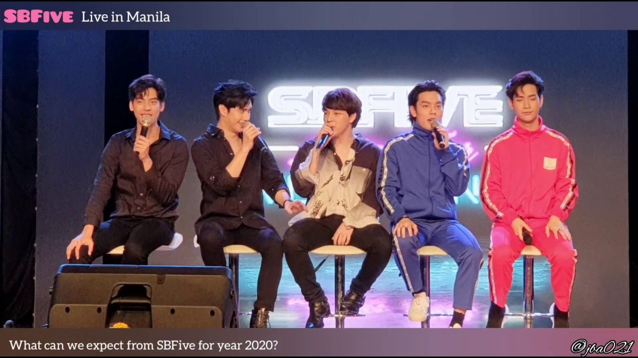 [102019 SBFive Live In Manila] V. 2nd Game with SBFive + Interview