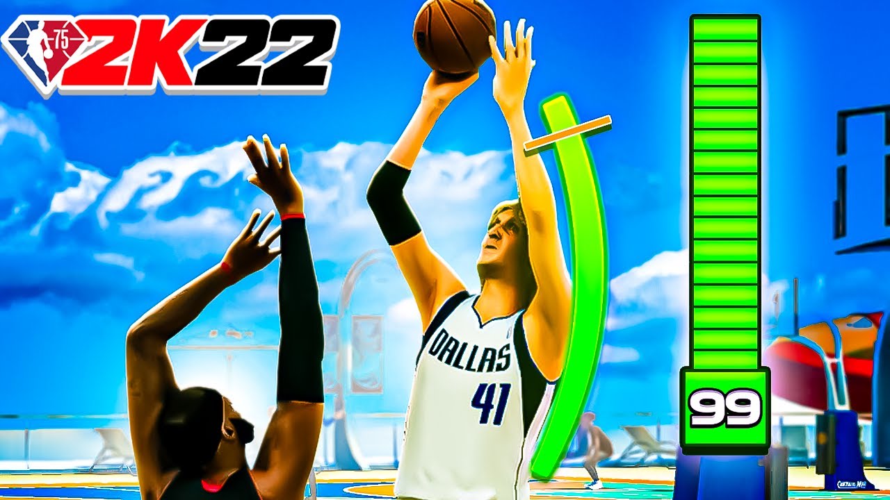 LEGEND DIRK NOWITZKI BUILD + 99 POST FADE (NBA 2K22)