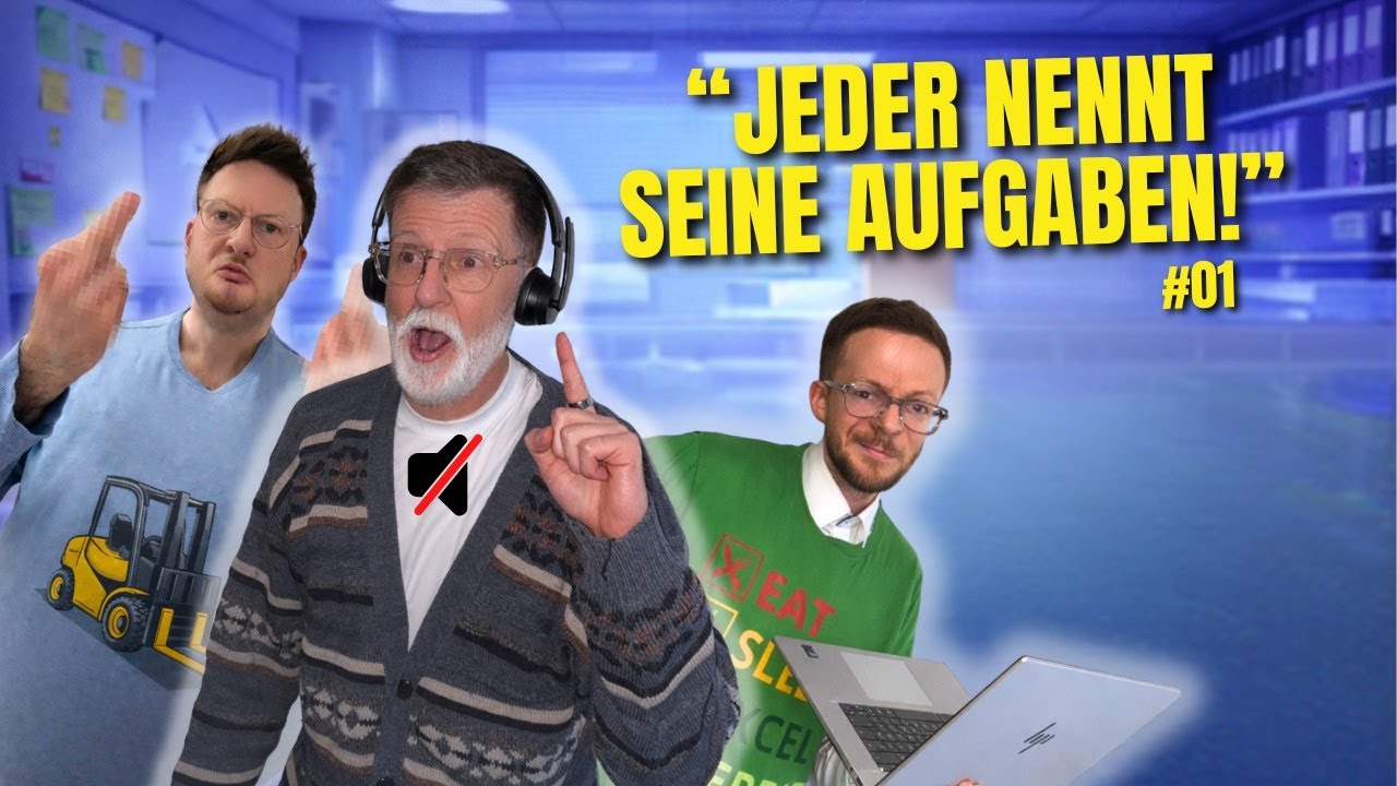 Achim du bist gemutet! 🔇Folge 01: Die Vorstellungsrunde in jedem B&uuml;ro