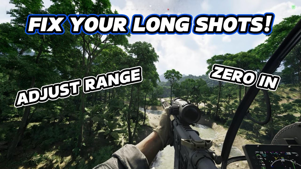 Adjusting Your Bullet Drop in Gray Zone Warfare!