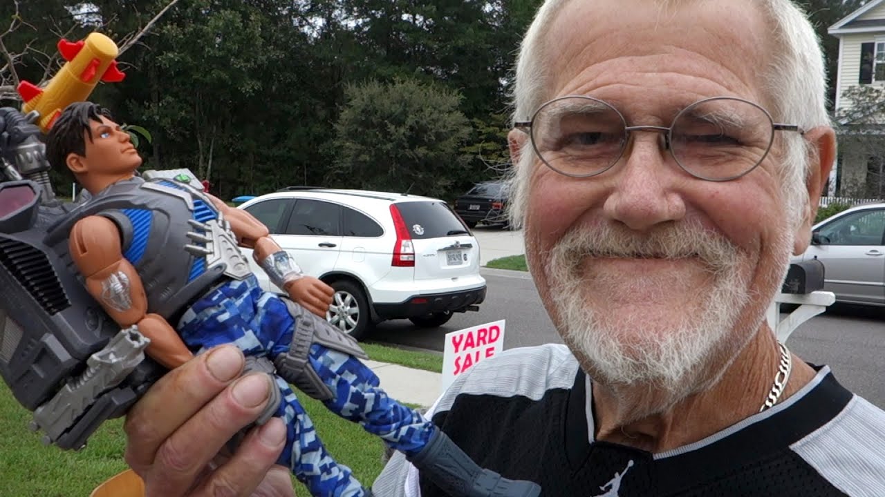 YARD SALES WITH GRANDPA!
