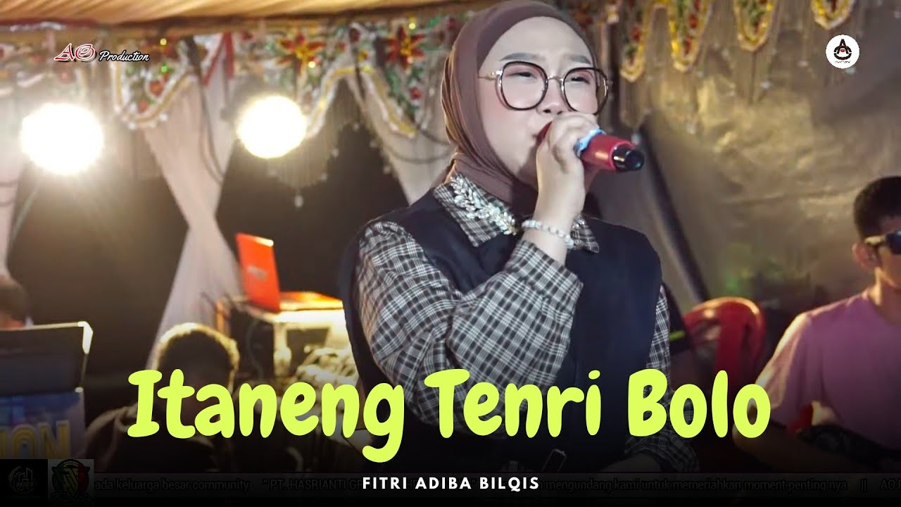 ITANENG TENRI BOLO - Fitri Adiba Bilqis - AO Production Live wedding Party Tana Cella'e Sidrap 2023