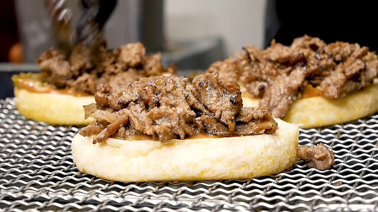 Burger, хот-дог, тосты - Корейская уличная еда