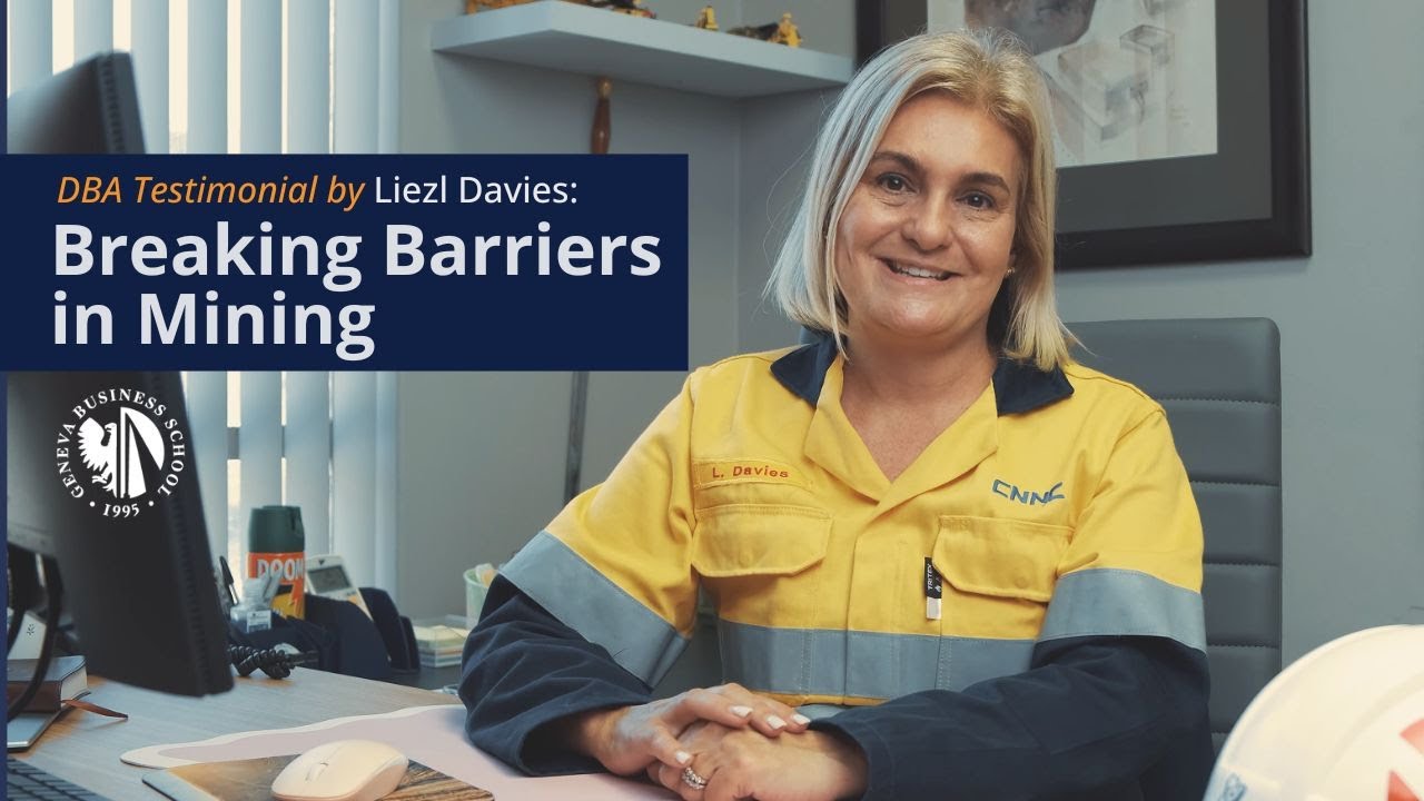 DBA Testimonial. Breaking Barriers in Mining with Liezl Davies