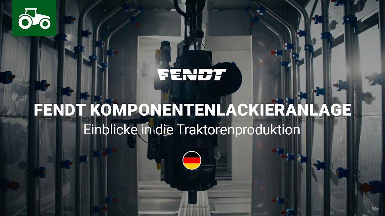 Fendt Komponentenlackieranlage | Einblicke in die Traktorenproduktion