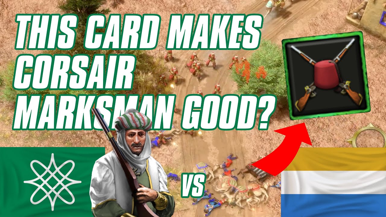 The RETURN of the Corsair marksmen? | Age of Empires 3: Definitive Edition