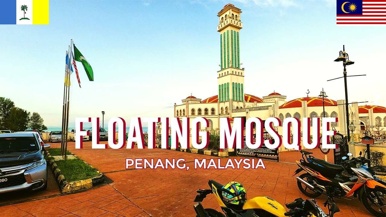 The Floating Mosque of Penang MALAYSIA-【4K】