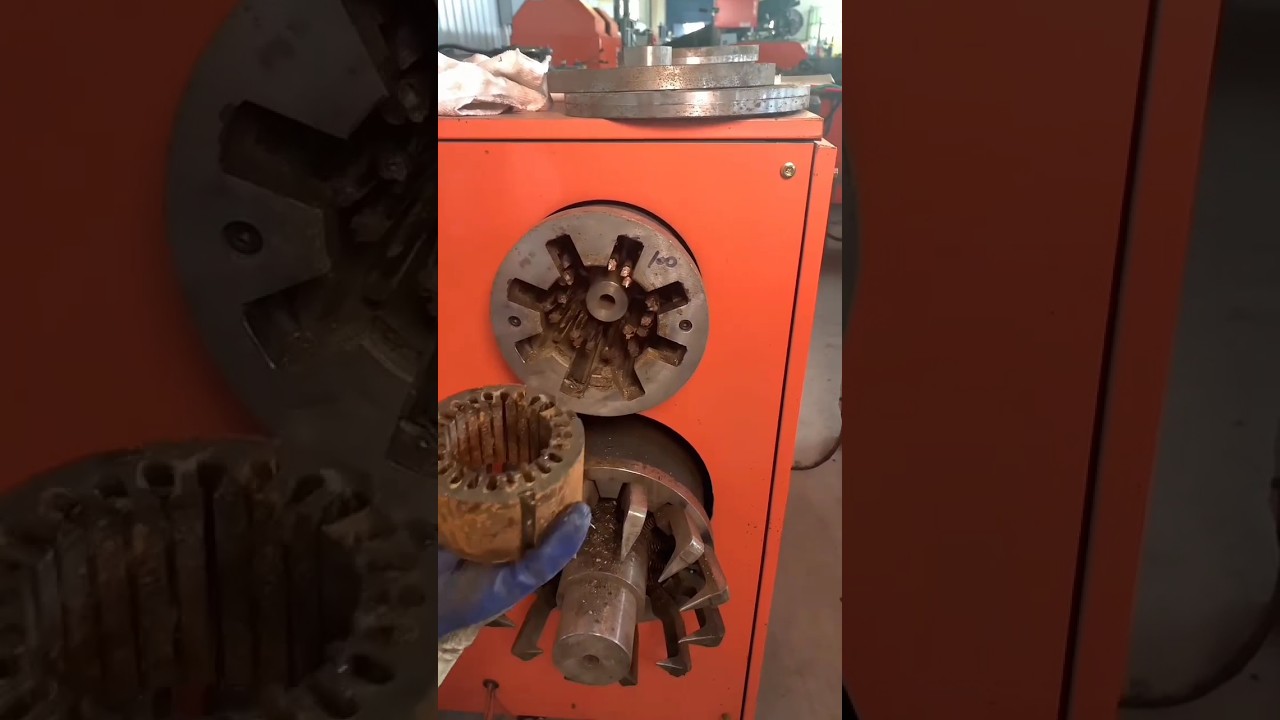 Copper removal can be so easy, simple and efficient, #Copper pulling machine