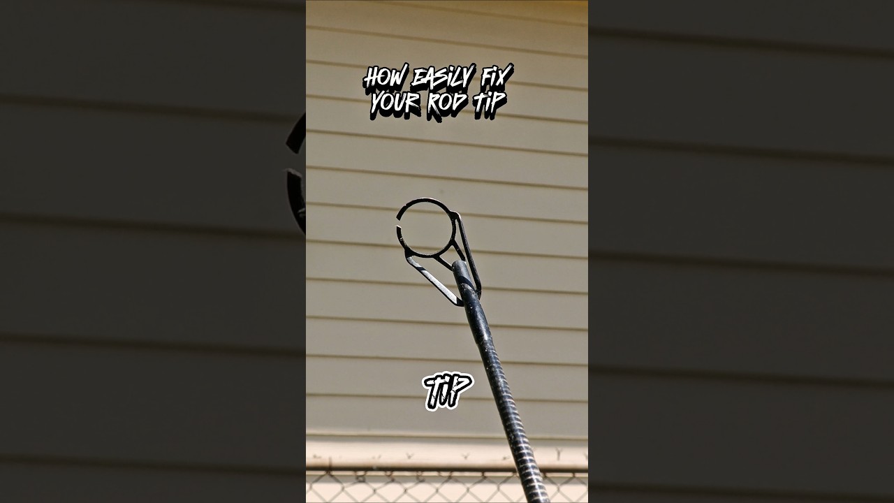 How to EASILY Fix a Broken Fishing Rod Guide