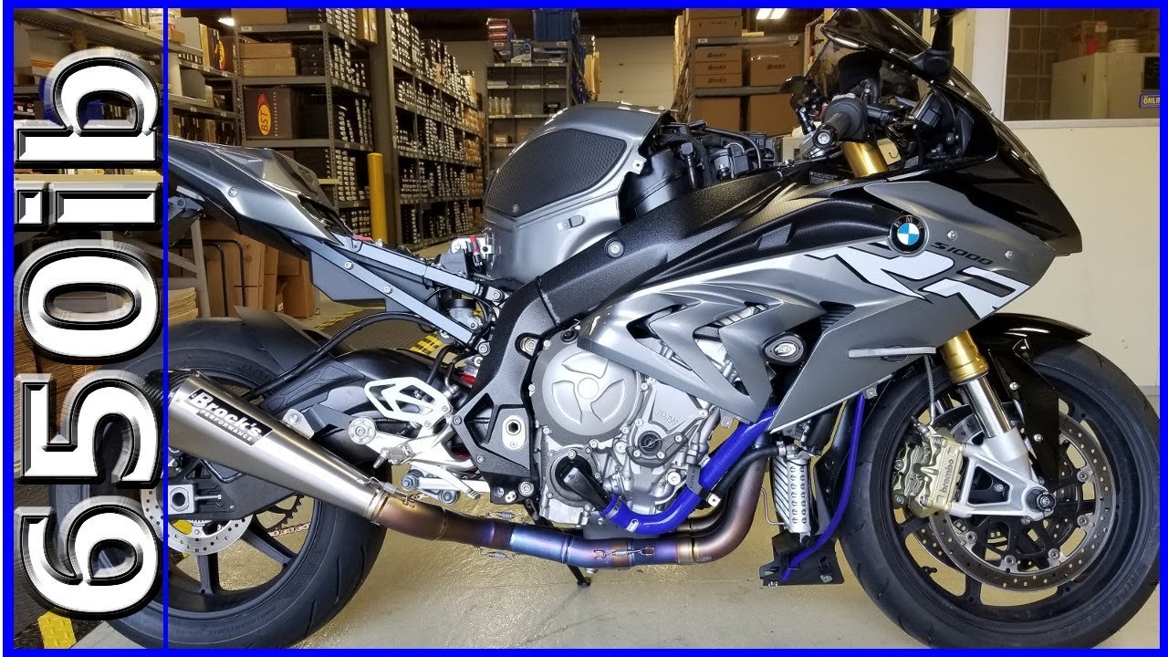 Брок настраивает BMW S1000RR 2017 года!