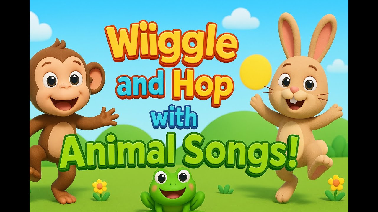 Get Ready to Roar, Wiggle, and Hop with Animal Songs! 🐾🦁🦘