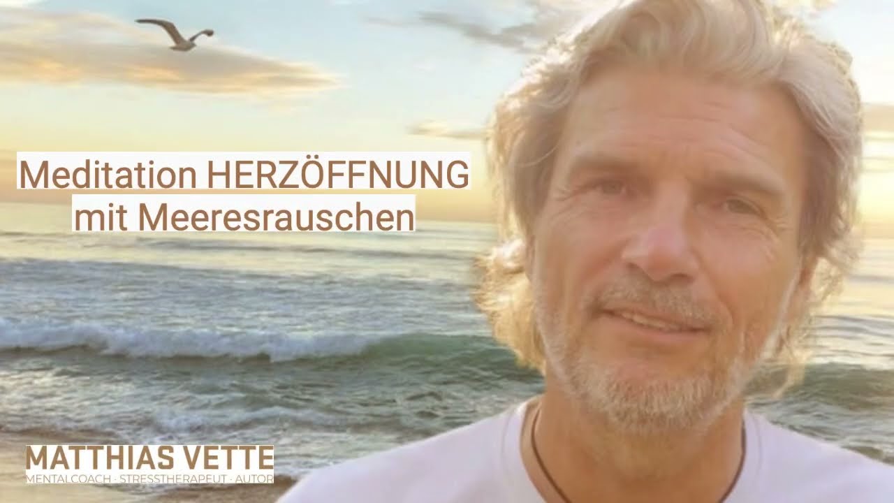 Geführte Meditation zur Herzöffnung mit Meeresrauschen ~ Verbinde Dich mit Deiner Herzenergie