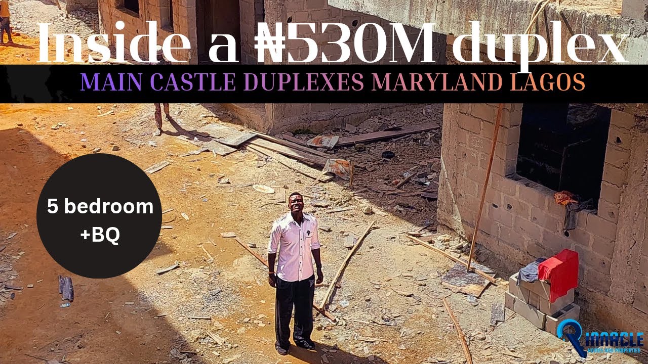 Inside a ₦530M Luxury 5-Bedroom Duplex in Main Castle Estate | Maryland Lagos House Tour