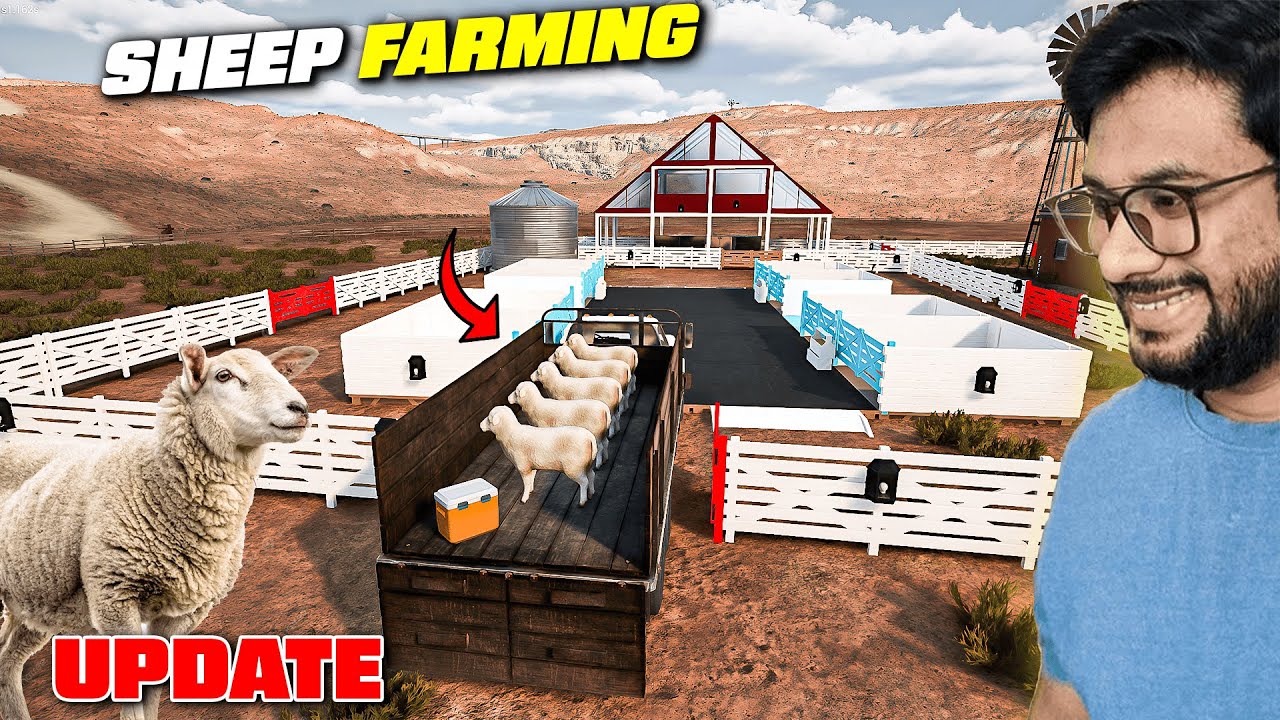 *UPDATE* Finally SHEEP FARMING STARTED IN MY RANCH - Ranch Simulator S3 #19