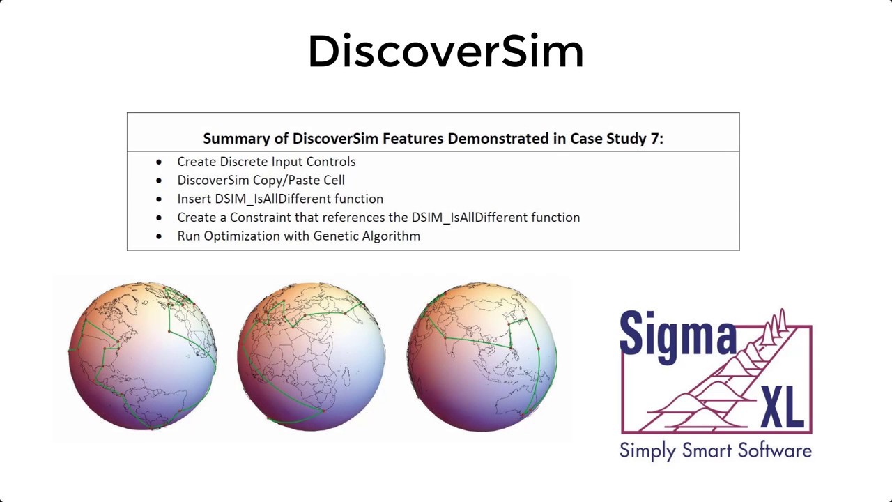 DiscoverSim case Study # 7 - The Travelling Salesperson Problem