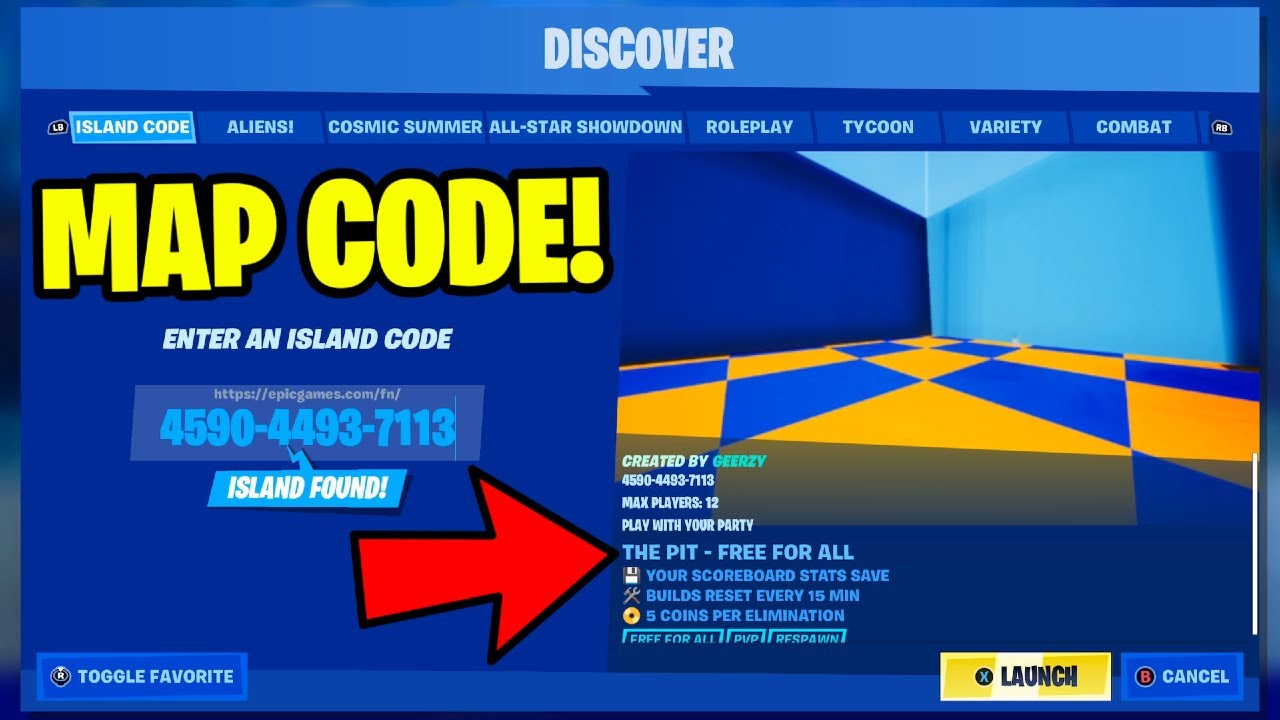 How to Play THE PIT in Fortnite! (Fortnite The Pit Map Code)