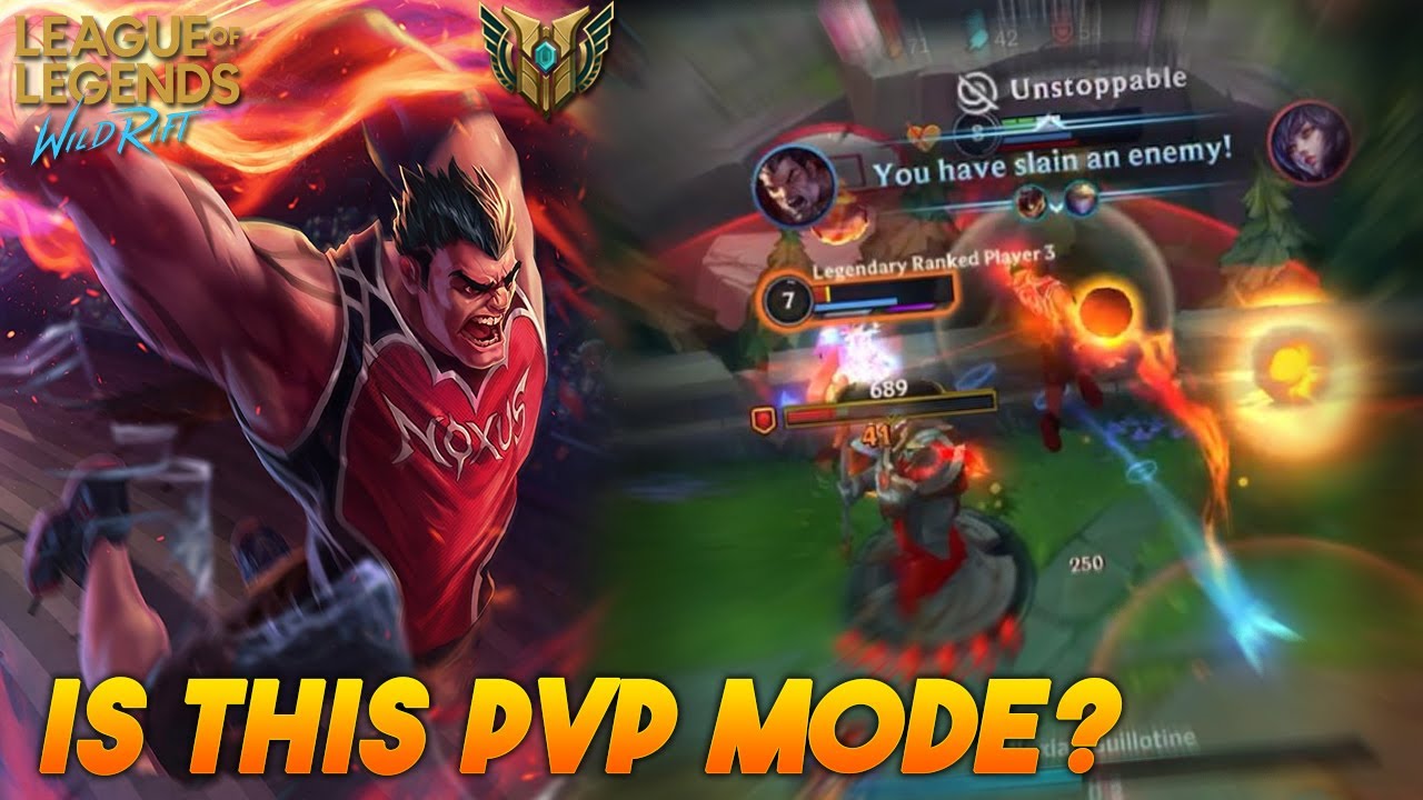 LEGENDARY RANKED = PVP MODE?? | DARIUS VS AKALI BARON LANE GAMEPLAY | WILDRIFT