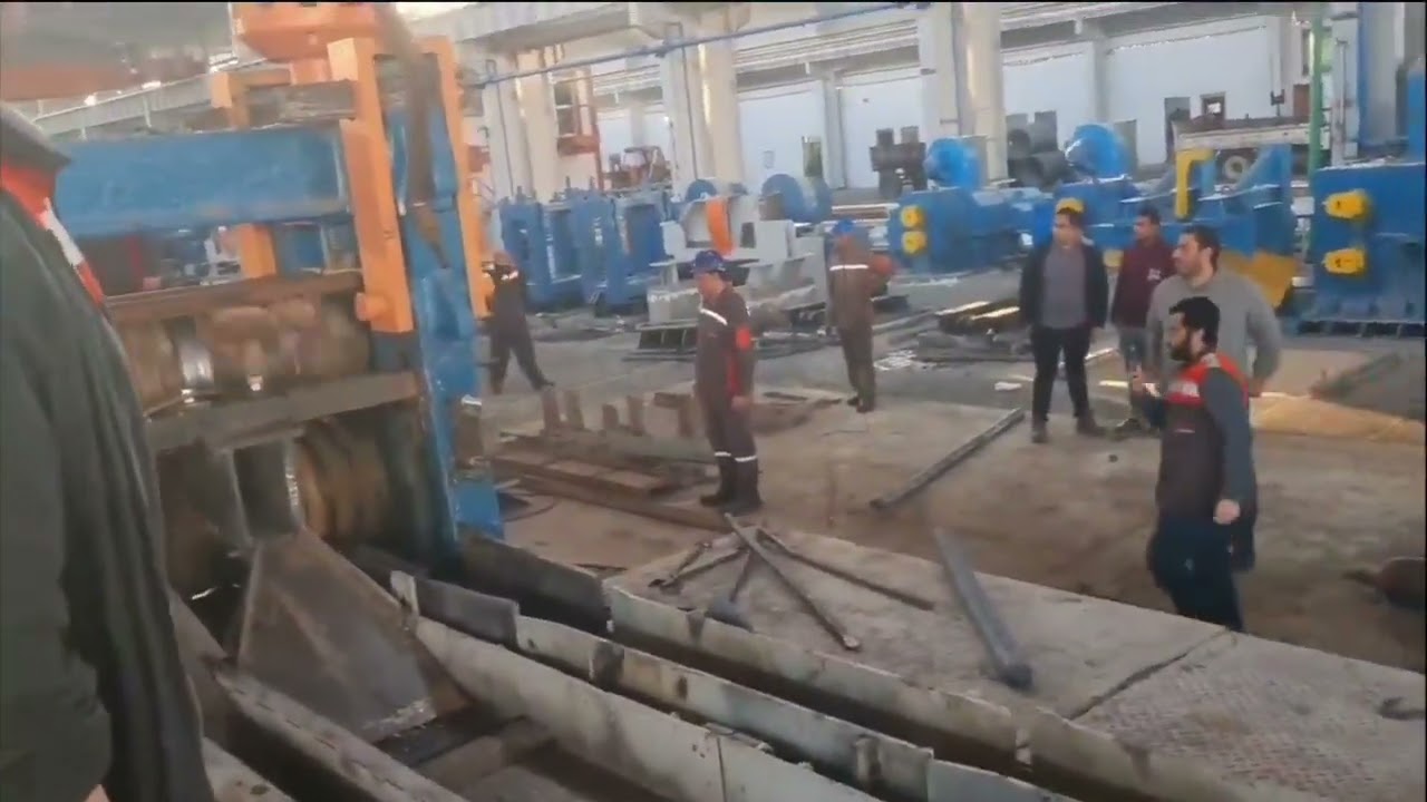 Roughing Mill on Cardan Shaft without Tilting Table || Roughing Mill || Tilting Table