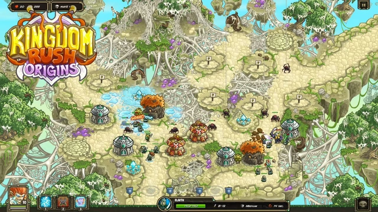 Kingdom Rush Origins - MACTANS' RETREAT - Campaign (VETERAN)