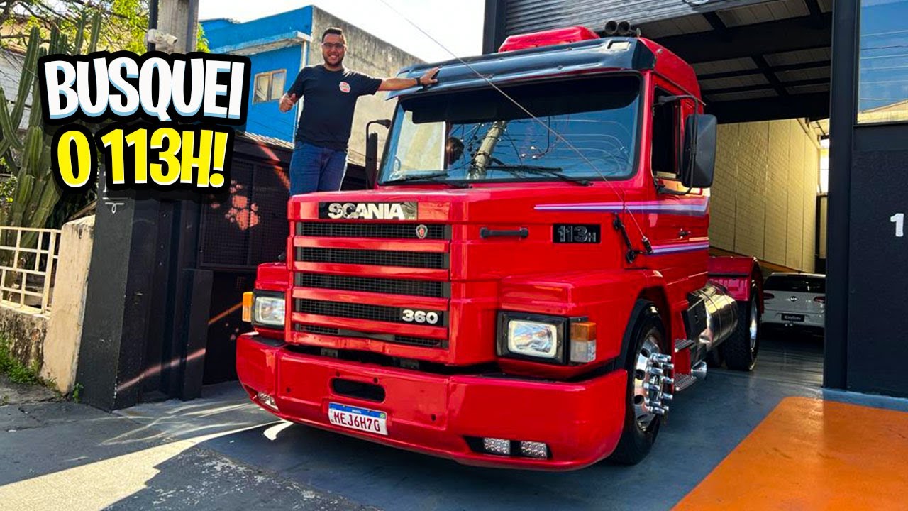 COMPREI UM SCANIA 113 TopLINE. Concept Suspensões 🏁