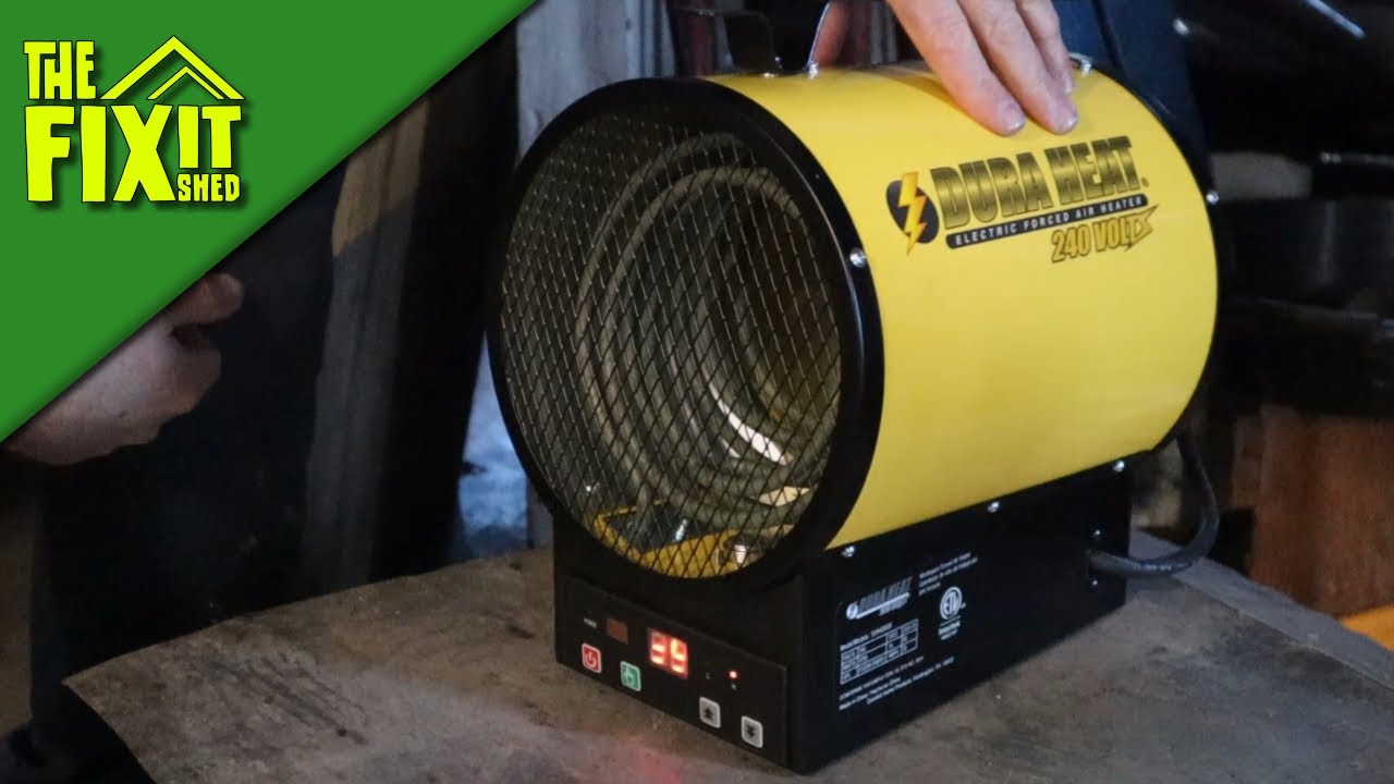 Learning About Dura Heat Electric Heaters and Testing EUH4000R (3750 Watt) 240v Heater