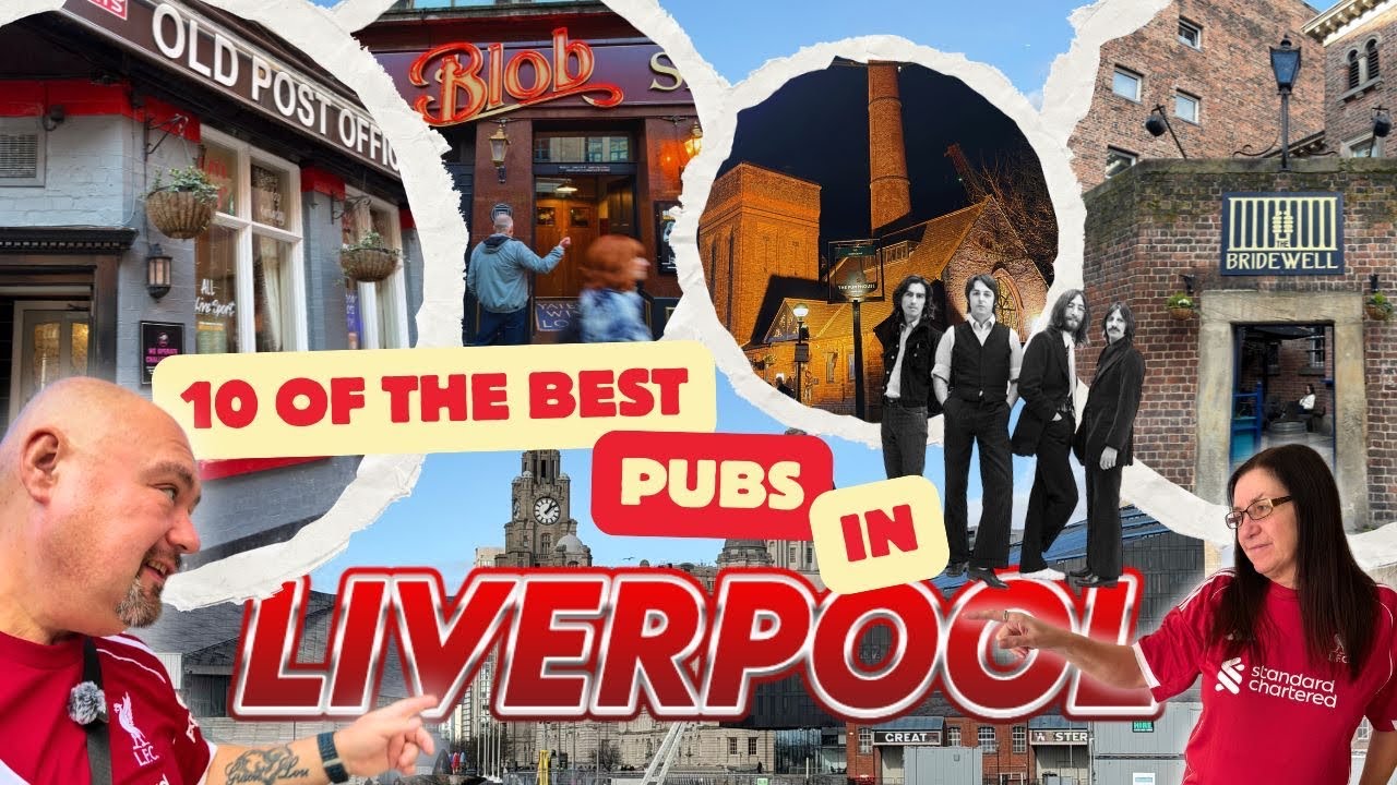 We Drink in 10 of The BEST PUBS in LIVERPOOL - Did we end up Black Out Drunk!