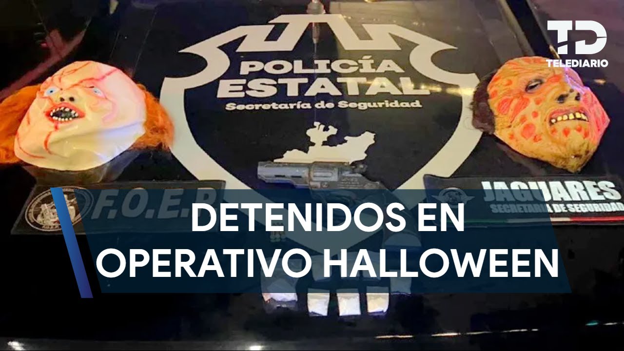 Operativo Halloween deja 24 detenidos en el área metropolitana de Guadalajara