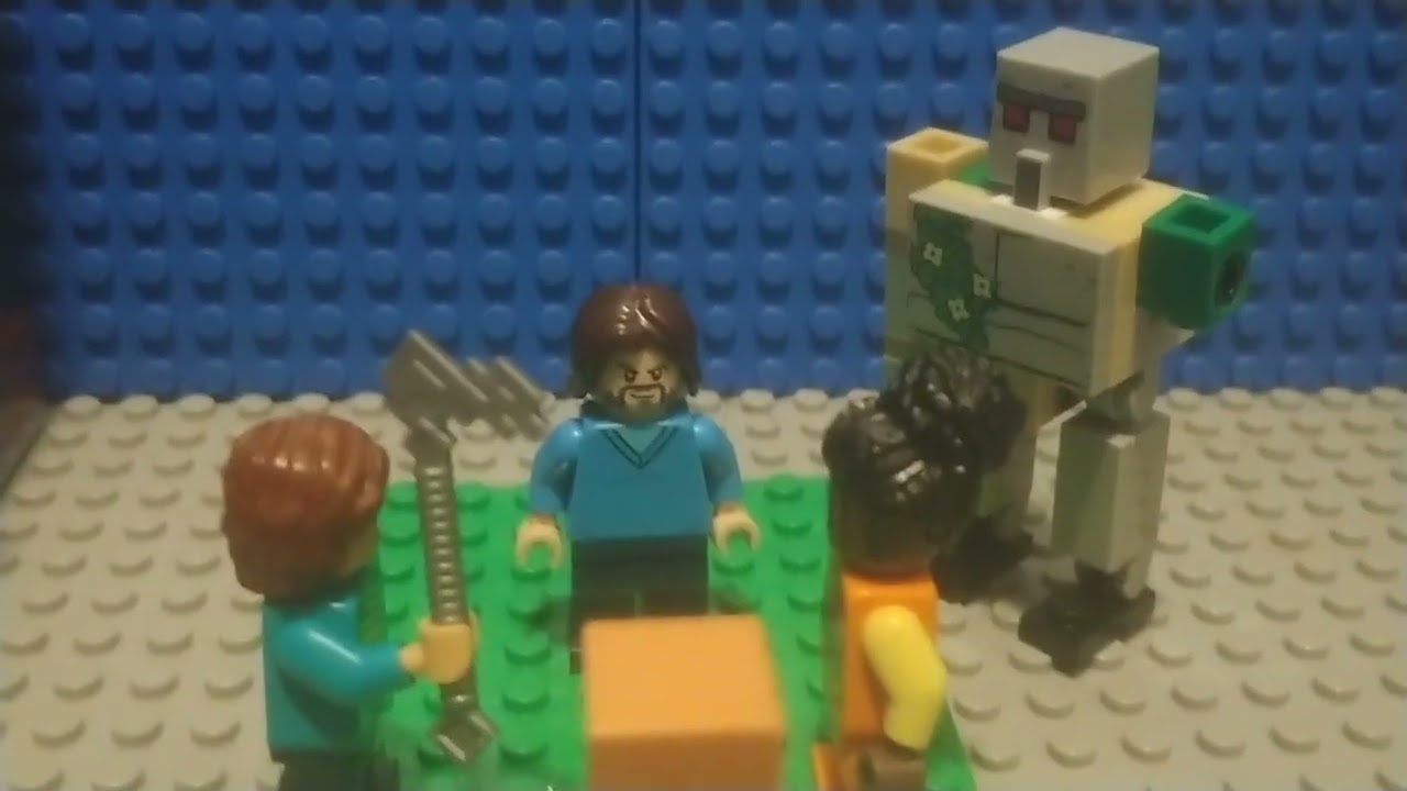 Minecraft village attack part 2