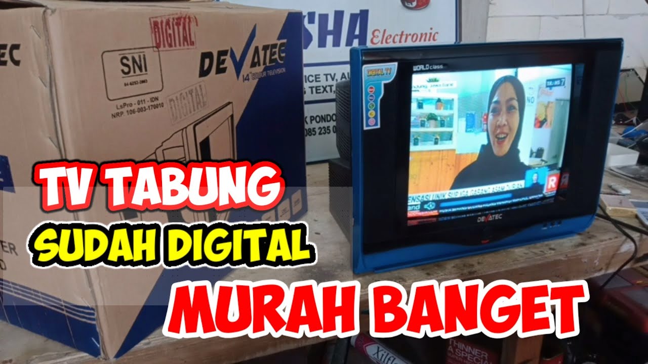 Tv tabung digital murah gambarnya bagus