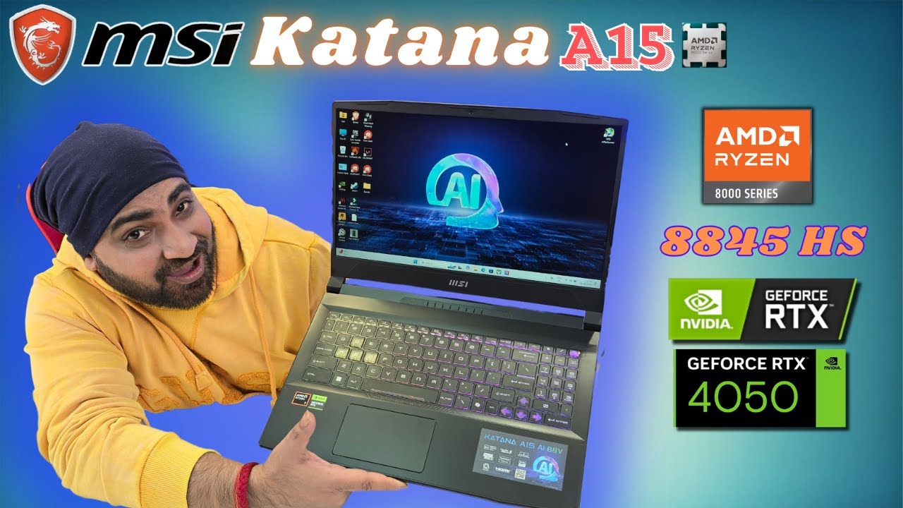 MSI Katana Ryzen 7 8845HS RTX 4050 | Is This Gaming Laptop Good Enough?