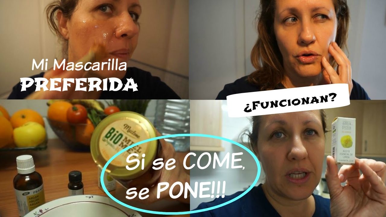 MASCARILLA de MIEL &iquest;Con qu&eacute; la hago? + Recetita