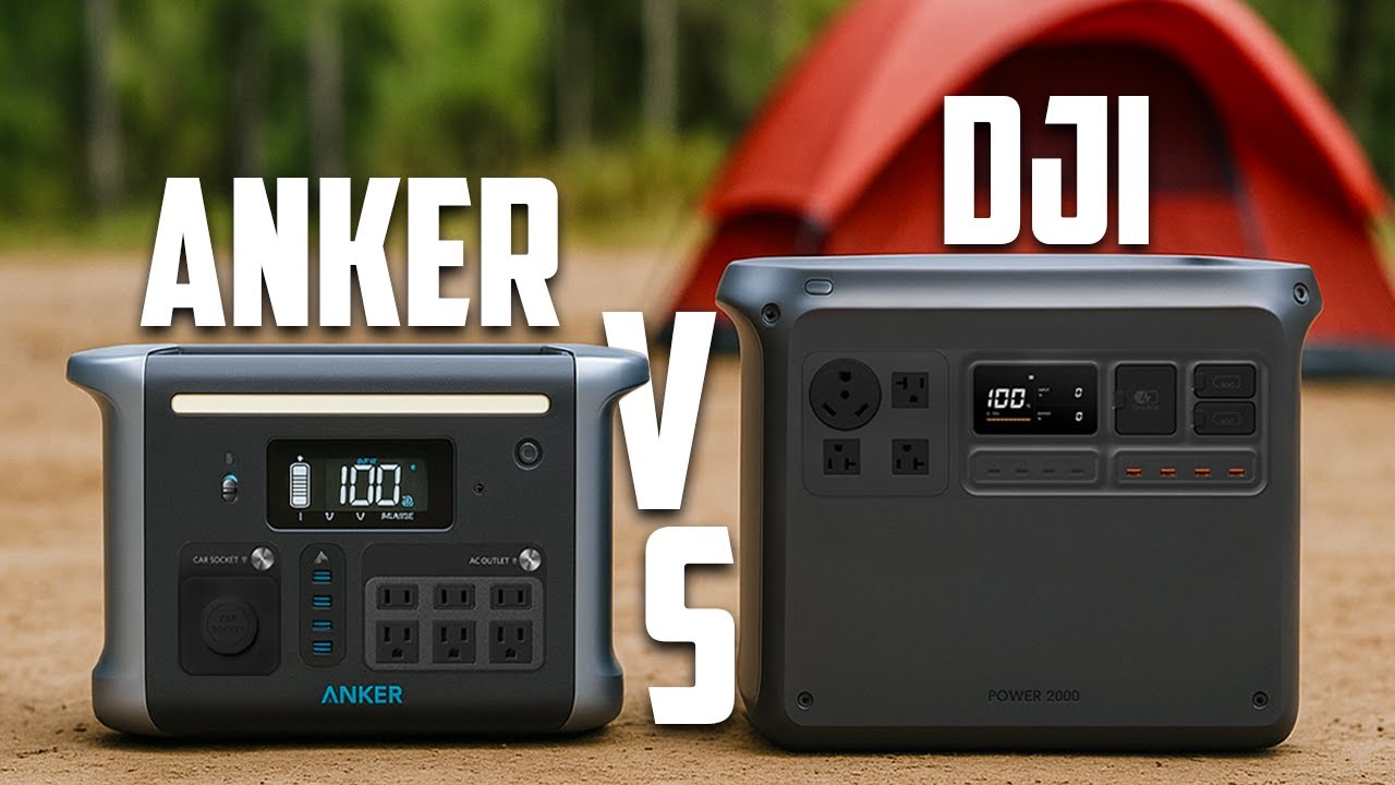 DJI Power 2000 vs Anker Solix F1200: Which Portable Power Station Wins?