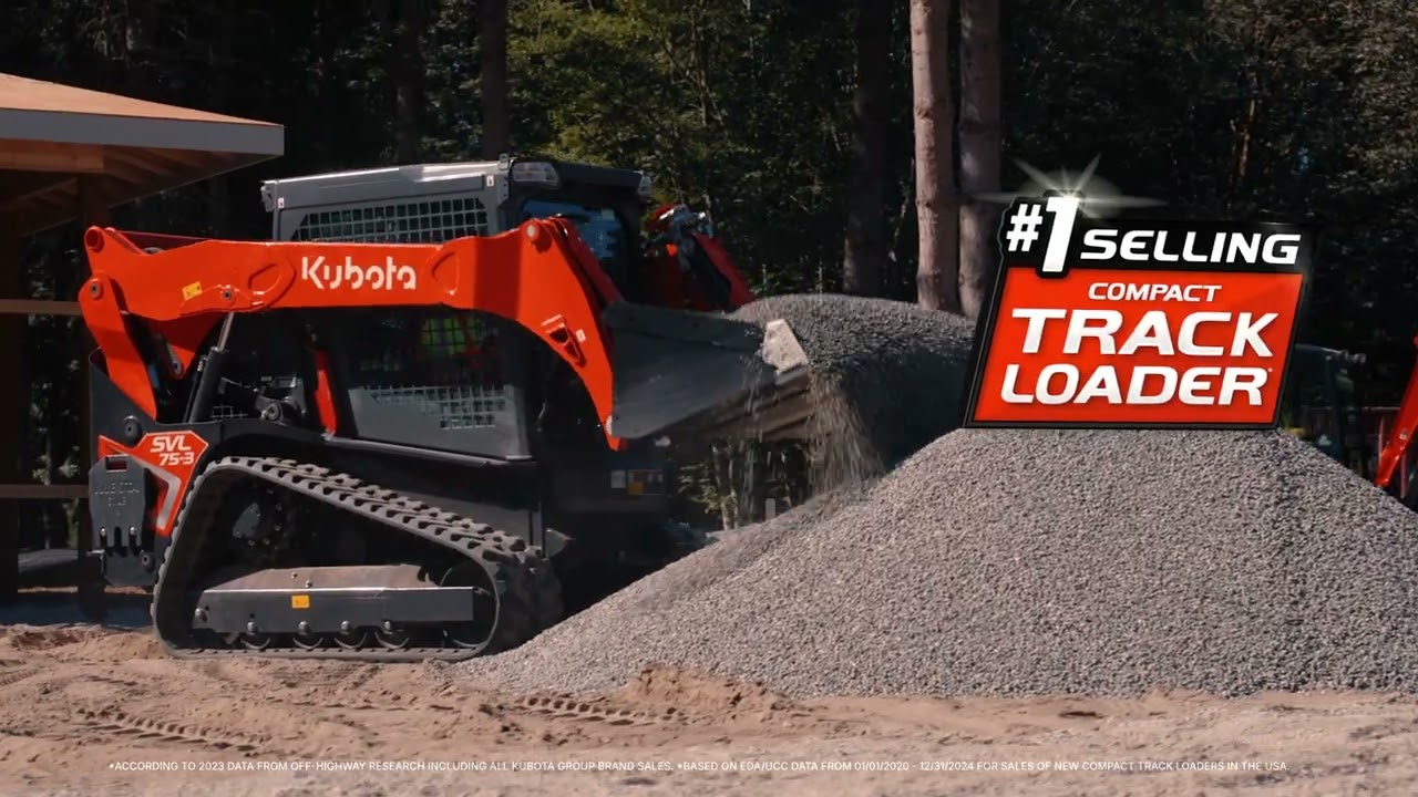 2026 Kubota Construction — Enhanced equipment built to better serve.