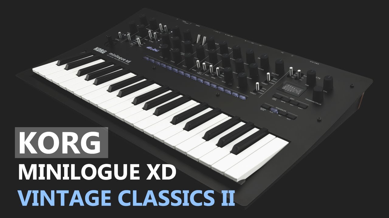 KORG MINILOGUE XD - 