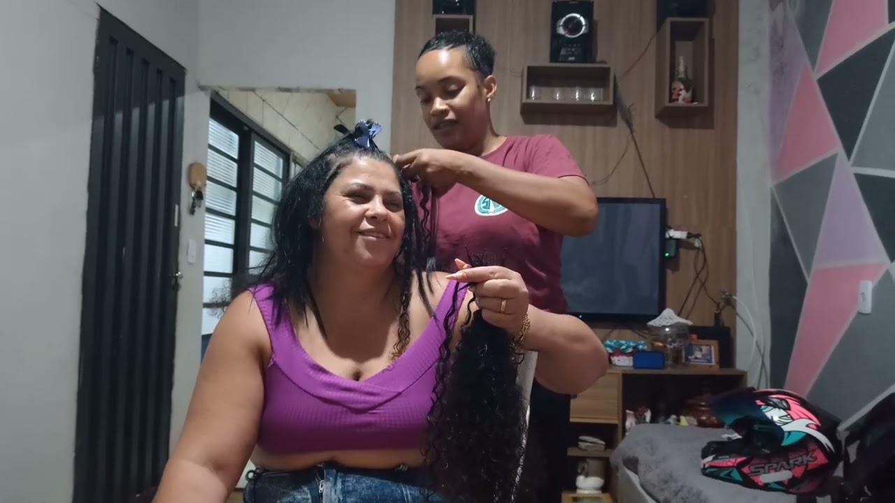 DILLA COLOCANDO APLIQUE NA ERICA , OLHA O RESULTADO ❤️