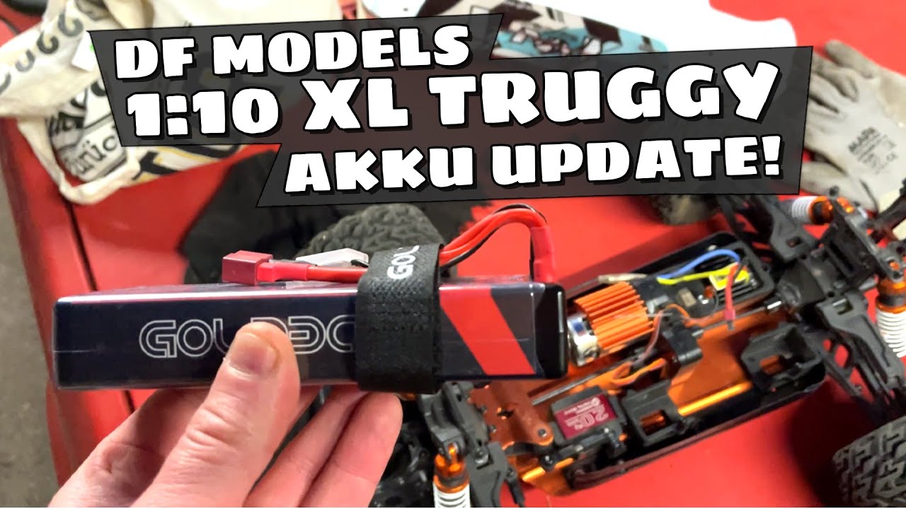 AKKU UPDATE 🤩 // 1:10 XL TRUGGY 🚙 // DF MODELS TW-1 BR 