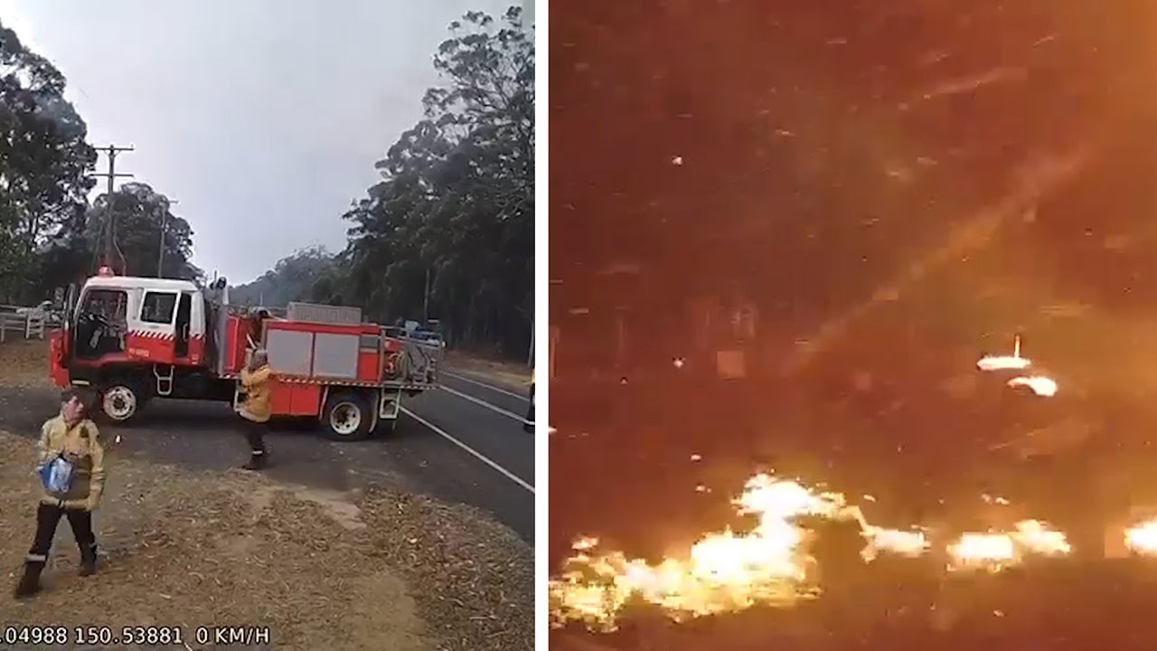 Terrifying video shows Australian fire consume area in under 3 minutes