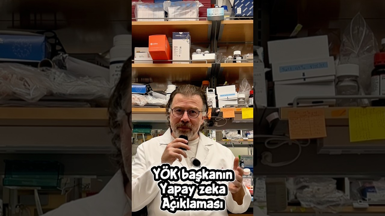 Y&Ouml;K başkanın yapay zeka konusundaki yeni a&ccedil;ıklaması #akademi #y&ouml;k #tezyazımı #yapayzeka