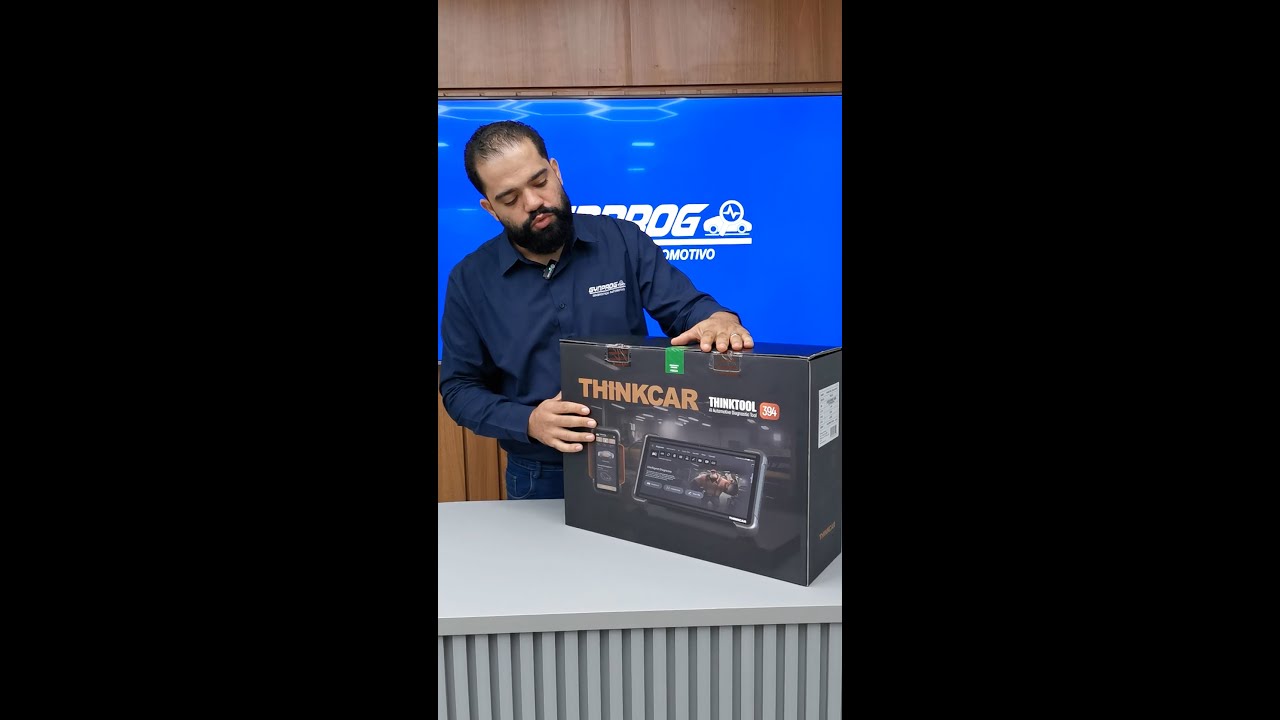 SCANNER AUTOMOTIVO THINKCAR THINKTOOL EXPERT 394 (UNBOXING E APRESENTAÇÃO)