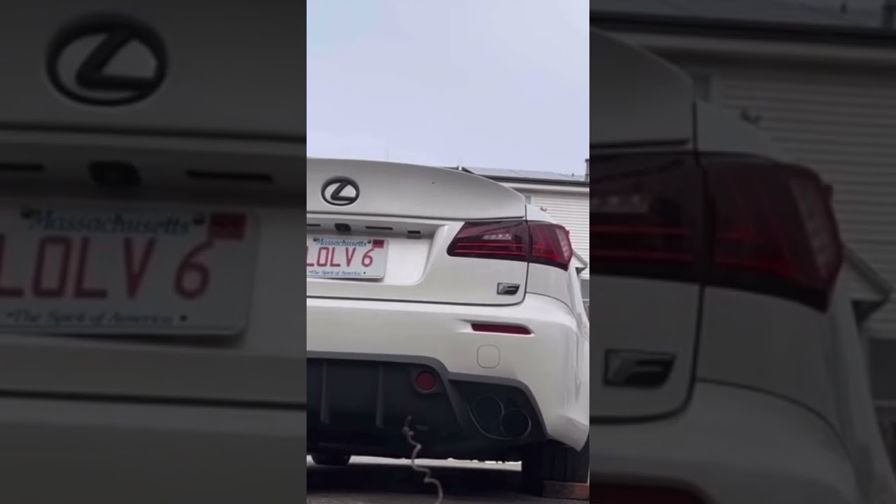 Lexus ISF Cold Start Exhaust Sound