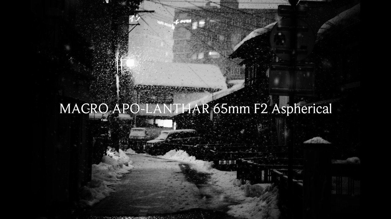 MACRO APO-LANTHAR 65mm F2 Asphericalで初めてのストリートスナップ1