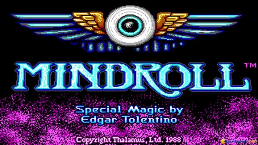 Mind-Roll gameplay (PC Game, 1987)
