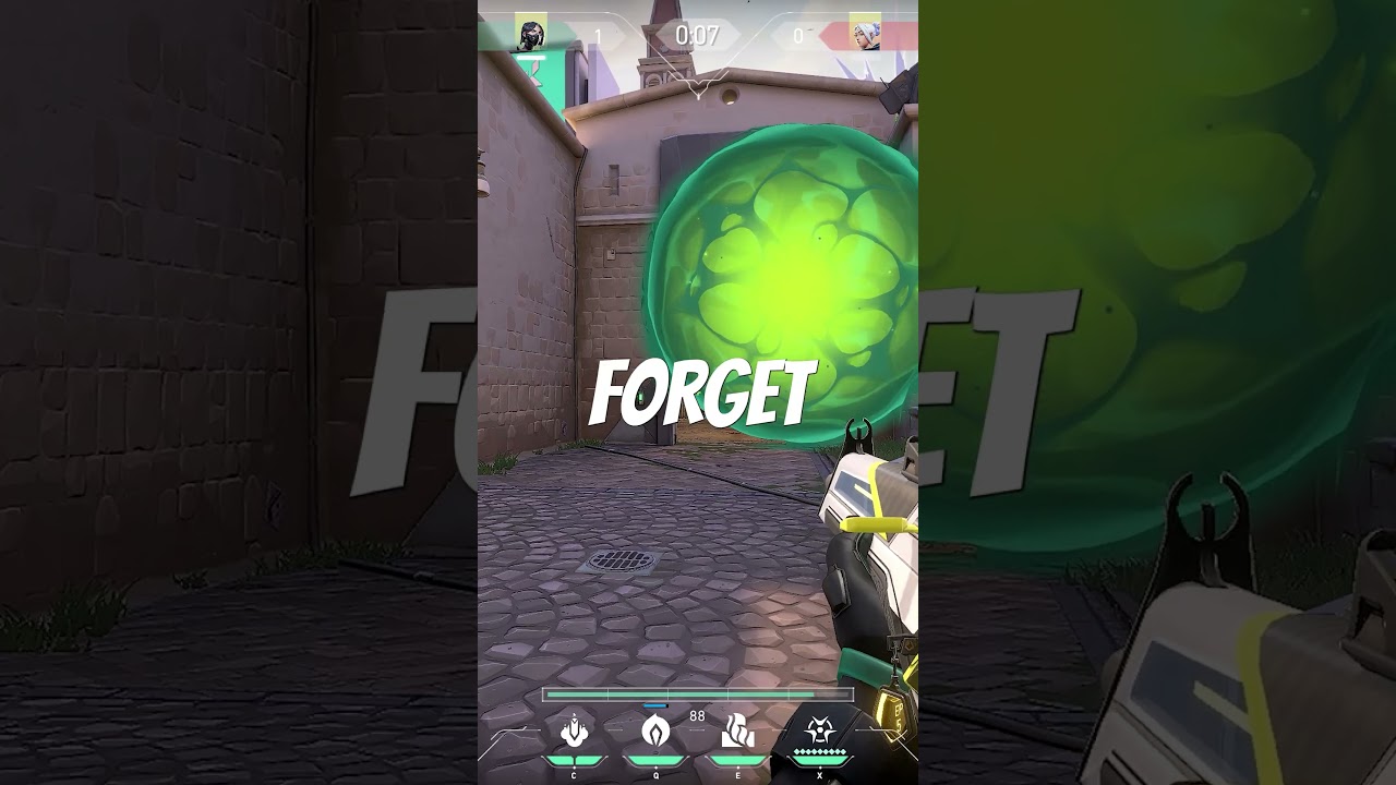 Viper One Way Ascent A-Site #shorts  #valorant #valorantclips #ascent