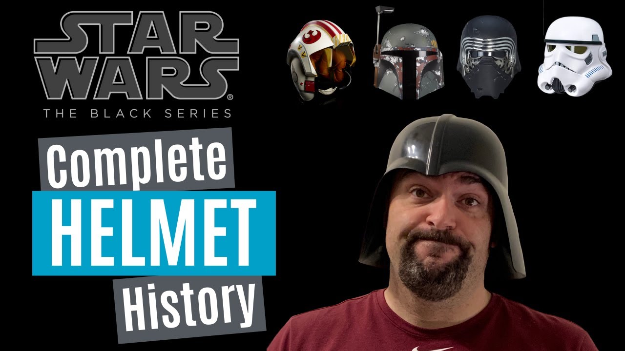 Star Wars Black Series Helmets: COMPLETE History (2015-2020)