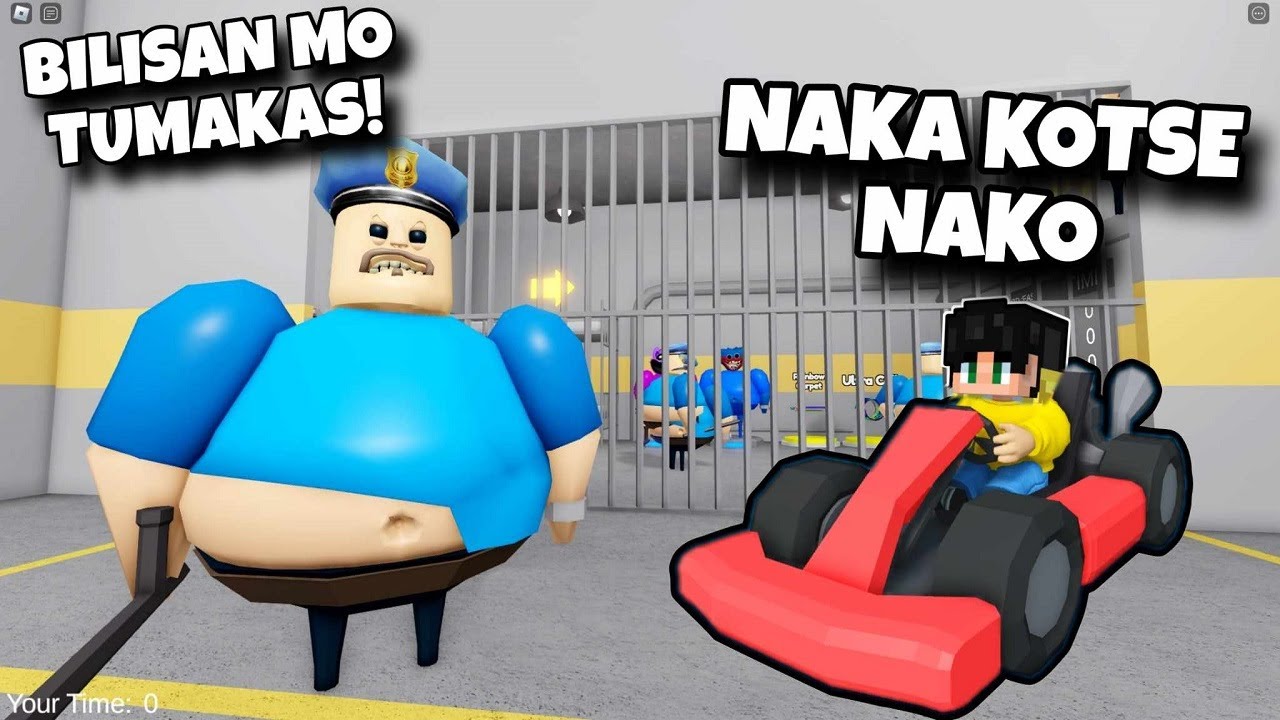 NAKA KOTSE NA AKO PERO HINABOL PARIN AKO ni BARRY na MATABA sa ROBLOX